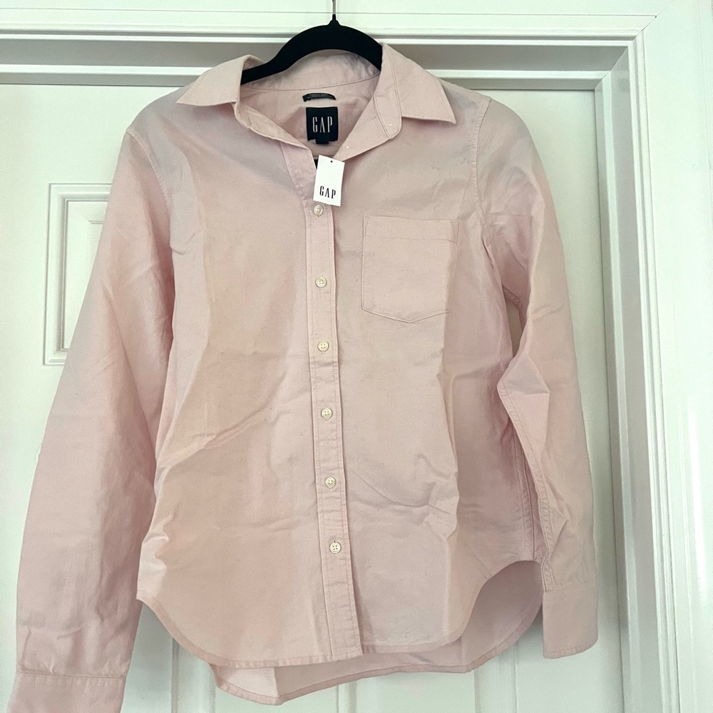 GAP Soft Pink Collared Shirt